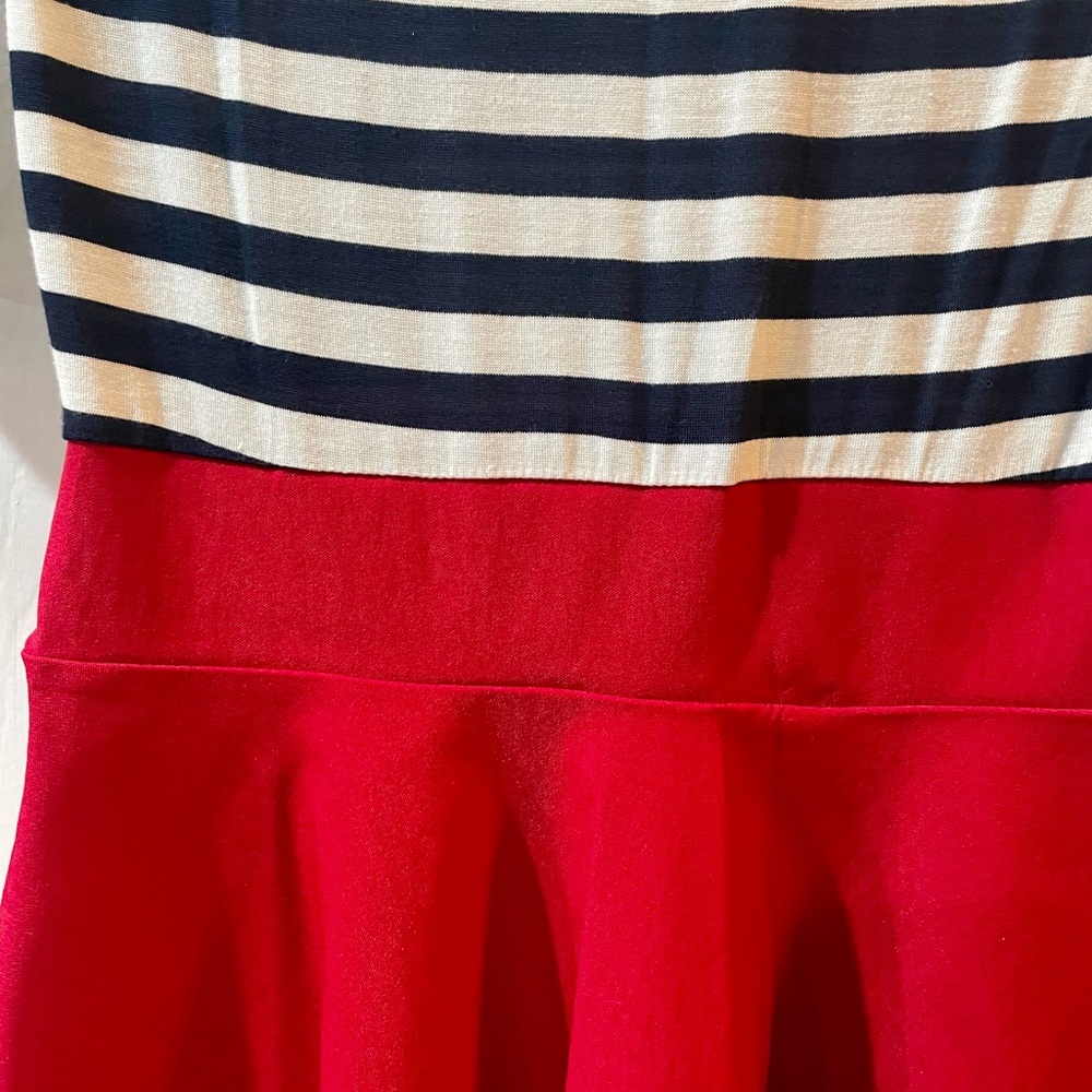 NWT Braves Boutique Red White & Blue Dress - Picture 6 of 6